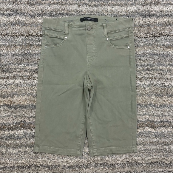 NWOT Liverpool The Glider Pull-On Cruiser Shorts Sz 6/28 | Liverpool Shorts - - Picture 1 of 13